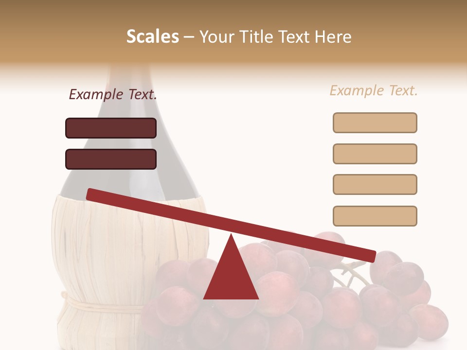 Grape Sweet Alcohol PowerPoint Template