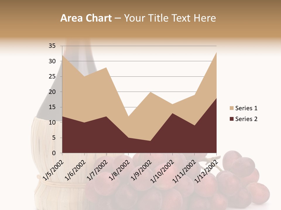 Grape Sweet Alcohol PowerPoint Template
