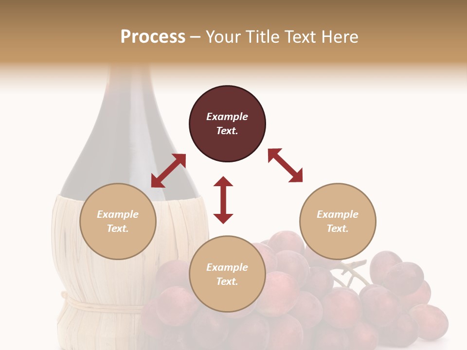 Grape Sweet Alcohol PowerPoint Template