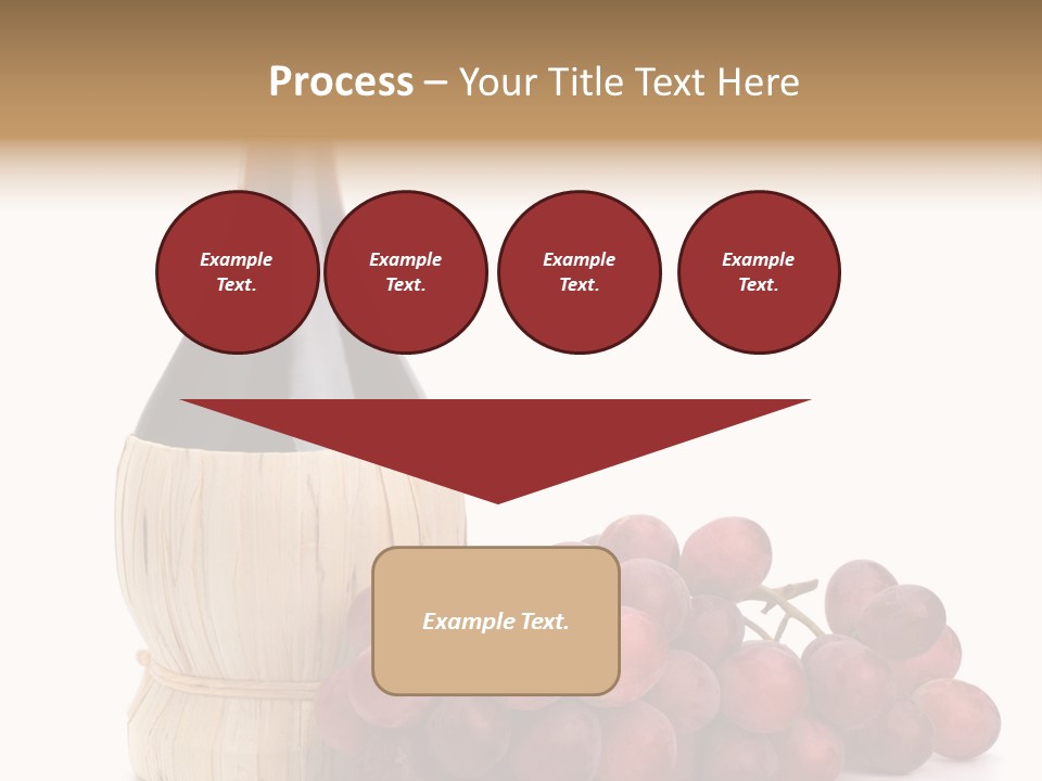 Grape Sweet Alcohol PowerPoint Template