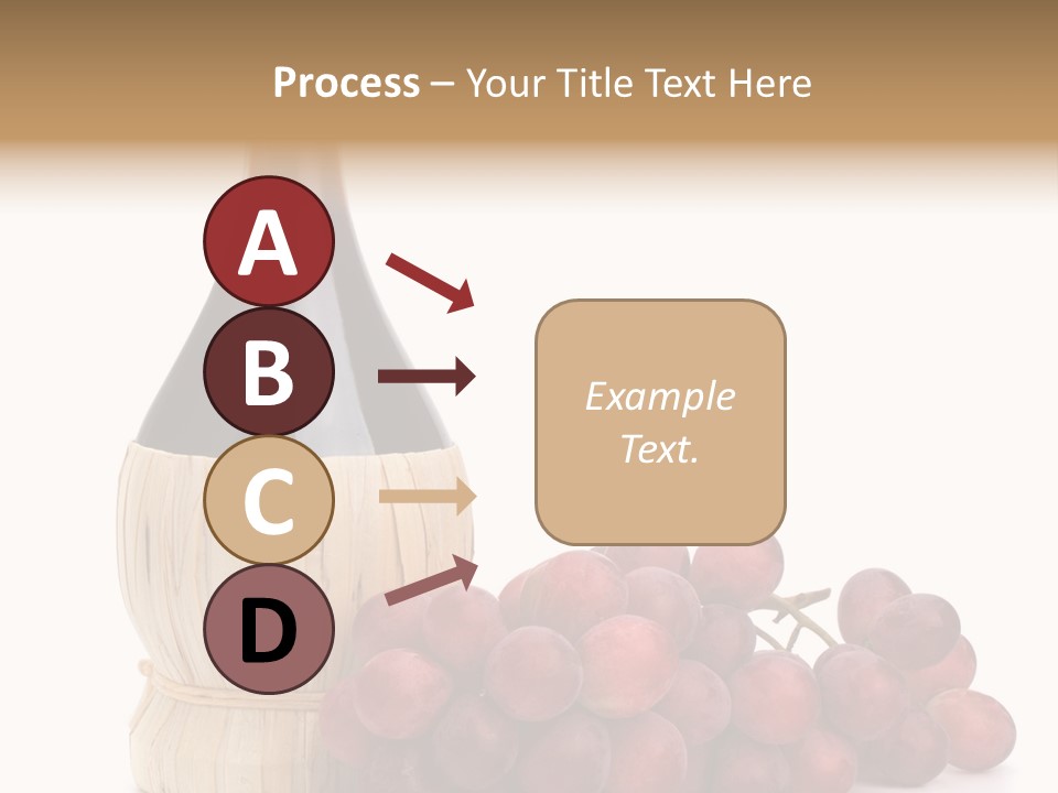 Grape Sweet Alcohol PowerPoint Template