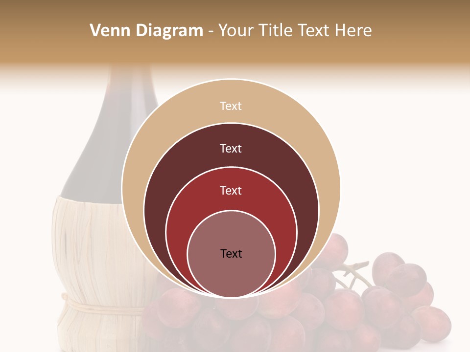 Grape Sweet Alcohol PowerPoint Template