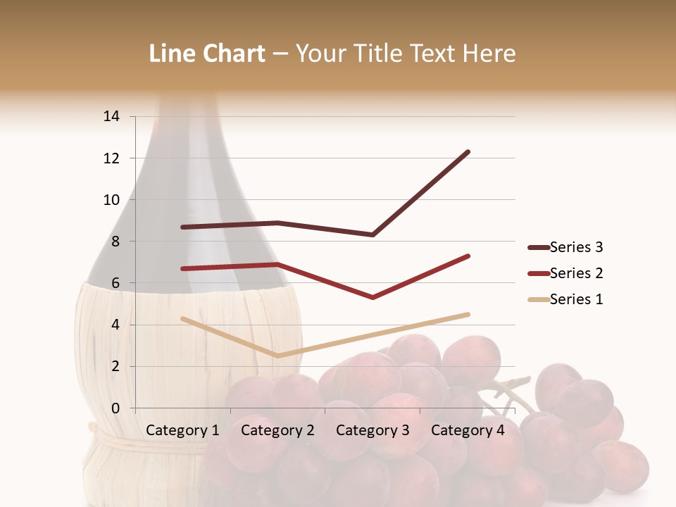 Grape Sweet Alcohol PowerPoint Template