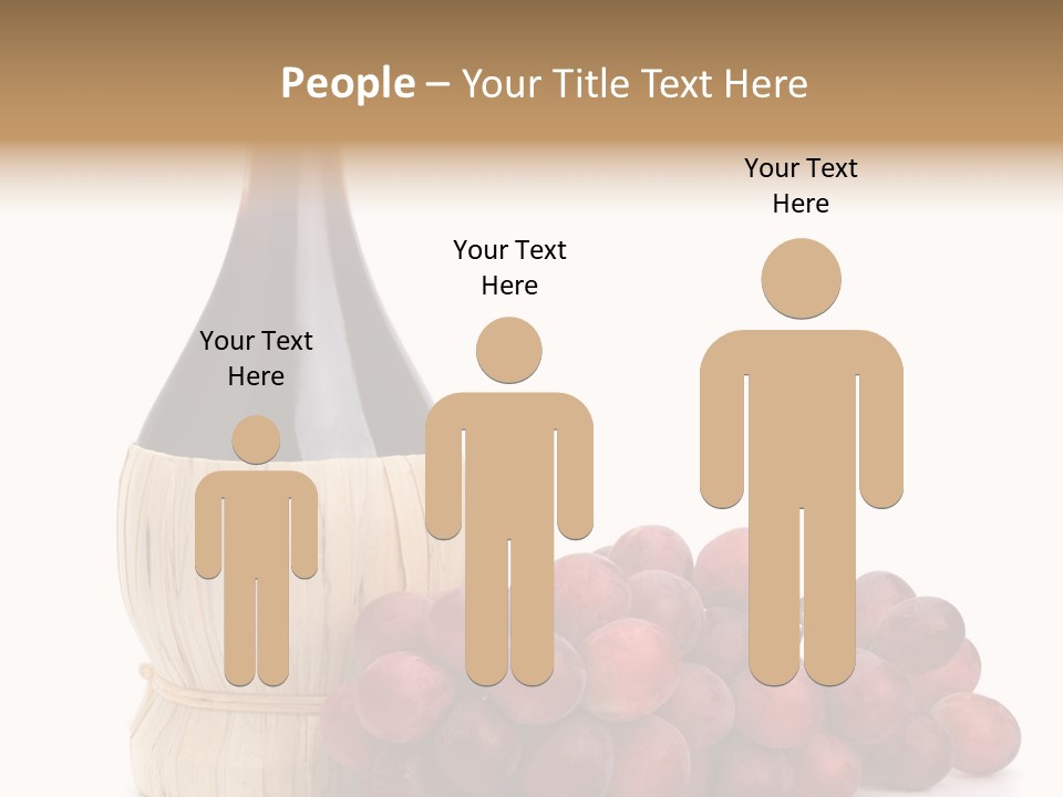 Grape Sweet Alcohol PowerPoint Template