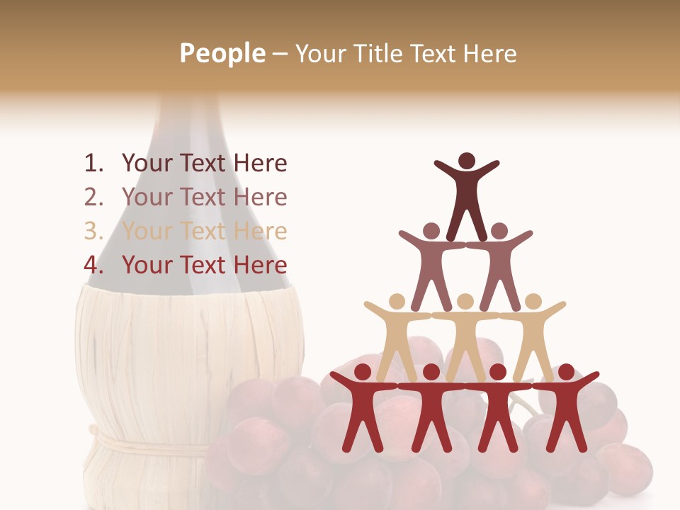 Grape Sweet Alcohol PowerPoint Template