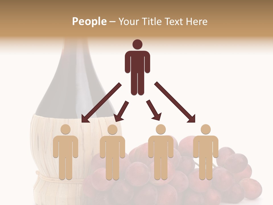 Grape Sweet Alcohol PowerPoint Template