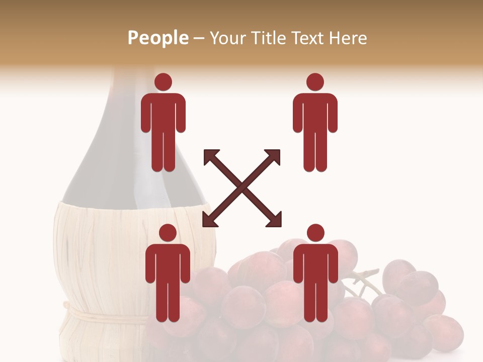 Grape Sweet Alcohol PowerPoint Template