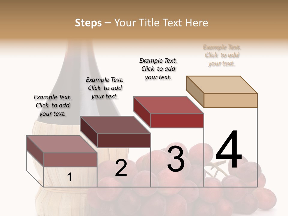 Grape Sweet Alcohol PowerPoint Template