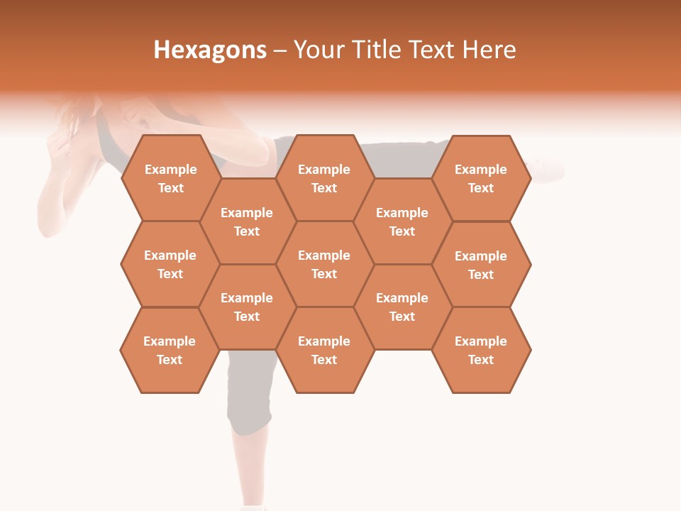 Athletic Kick Martial PowerPoint Template