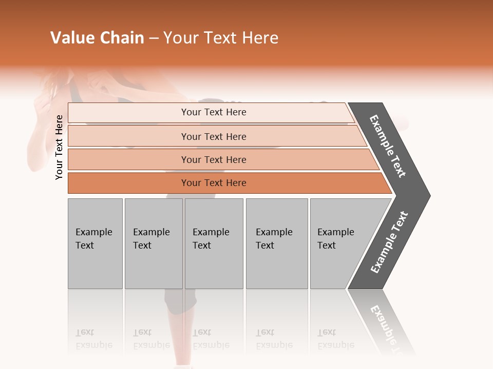 Athletic Kick Martial PowerPoint Template