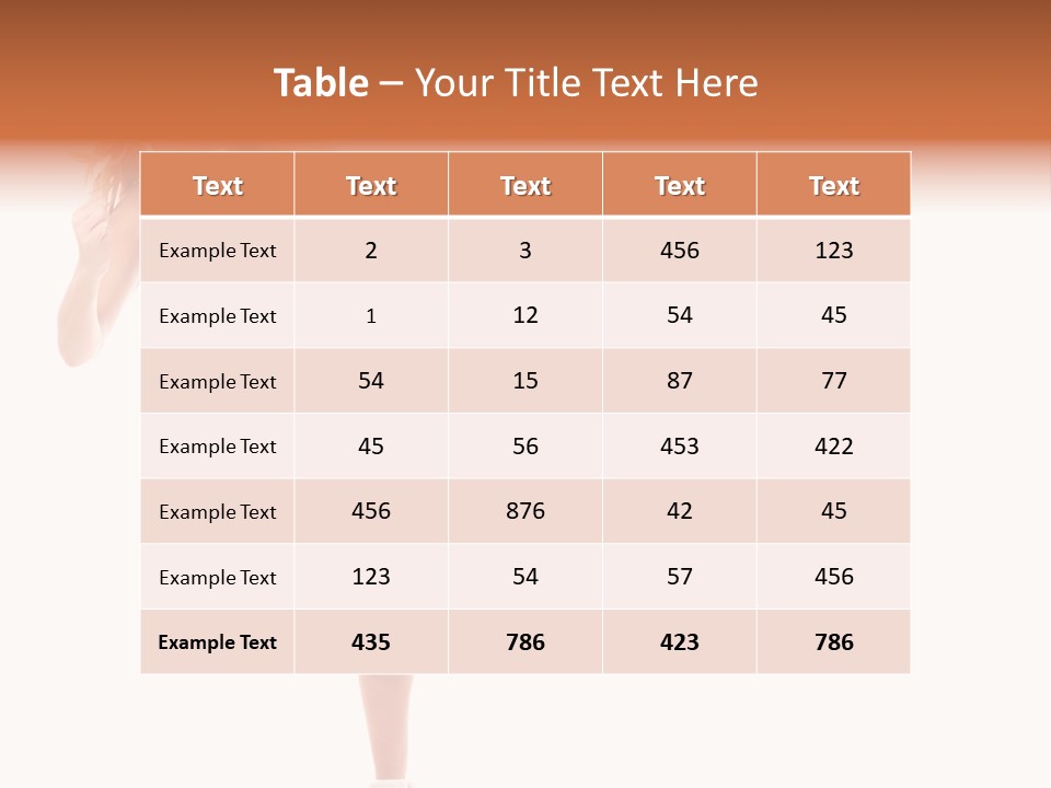 Athletic Kick Martial PowerPoint Template