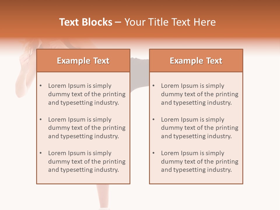 Athletic Kick Martial PowerPoint Template
