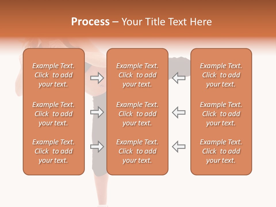Athletic Kick Martial PowerPoint Template