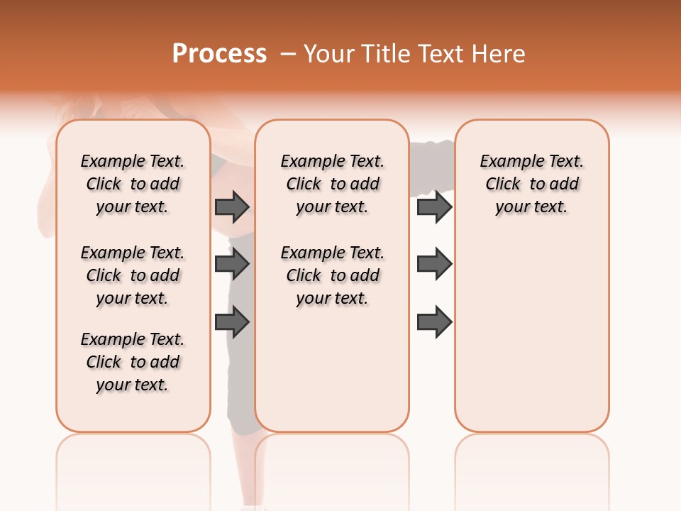 Athletic Kick Martial PowerPoint Template