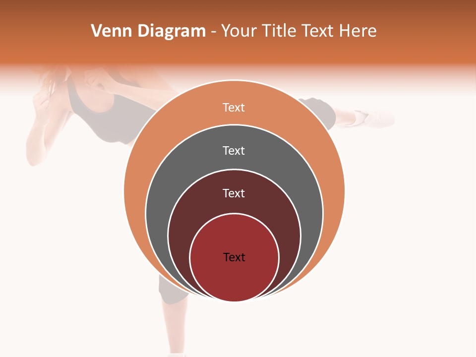 Athletic Kick Martial PowerPoint Template