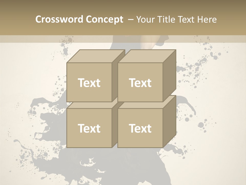 Woman Young Attractive PowerPoint Template