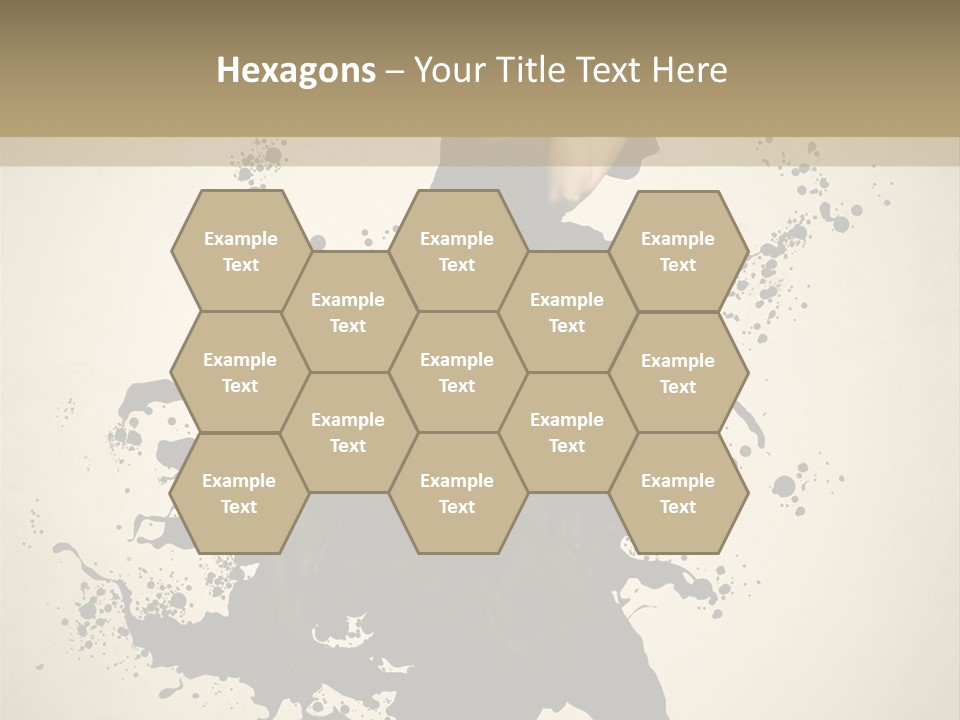 Woman Young Attractive PowerPoint Template