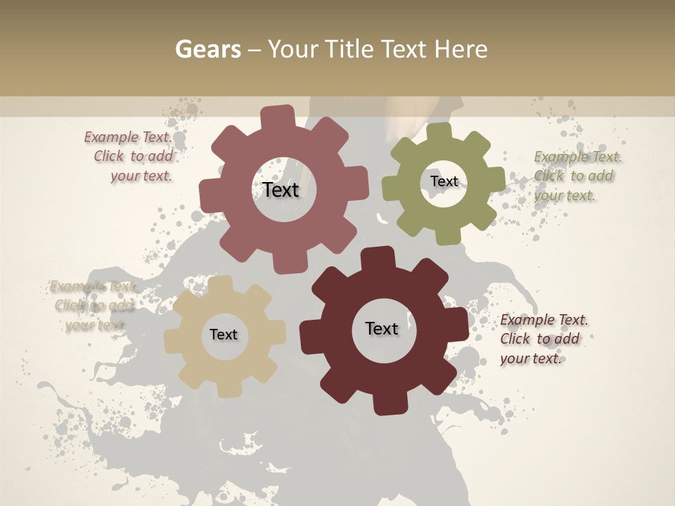 Woman Young Attractive PowerPoint Template