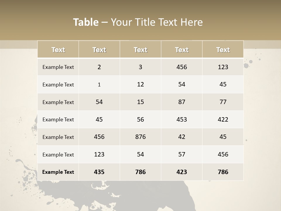 Woman Young Attractive PowerPoint Template
