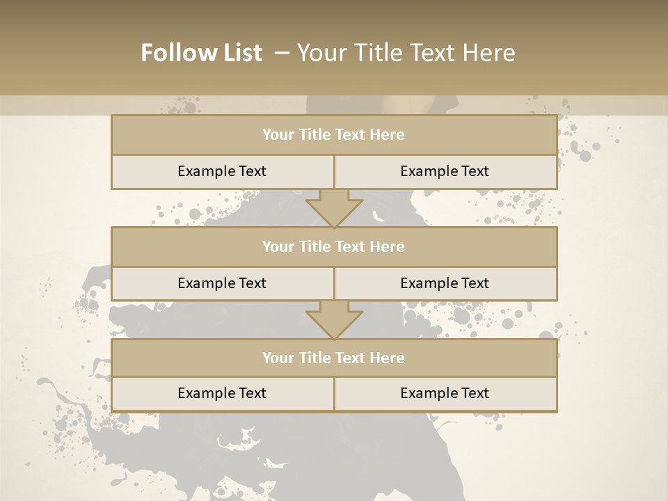 Woman Young Attractive PowerPoint Template