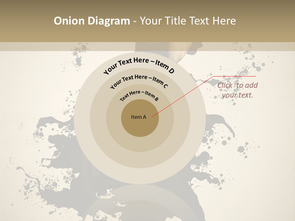 Woman Young Attractive PowerPoint Template