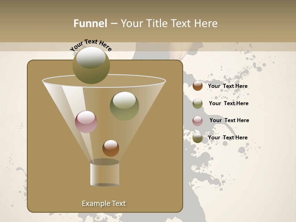 Woman Young Attractive PowerPoint Template