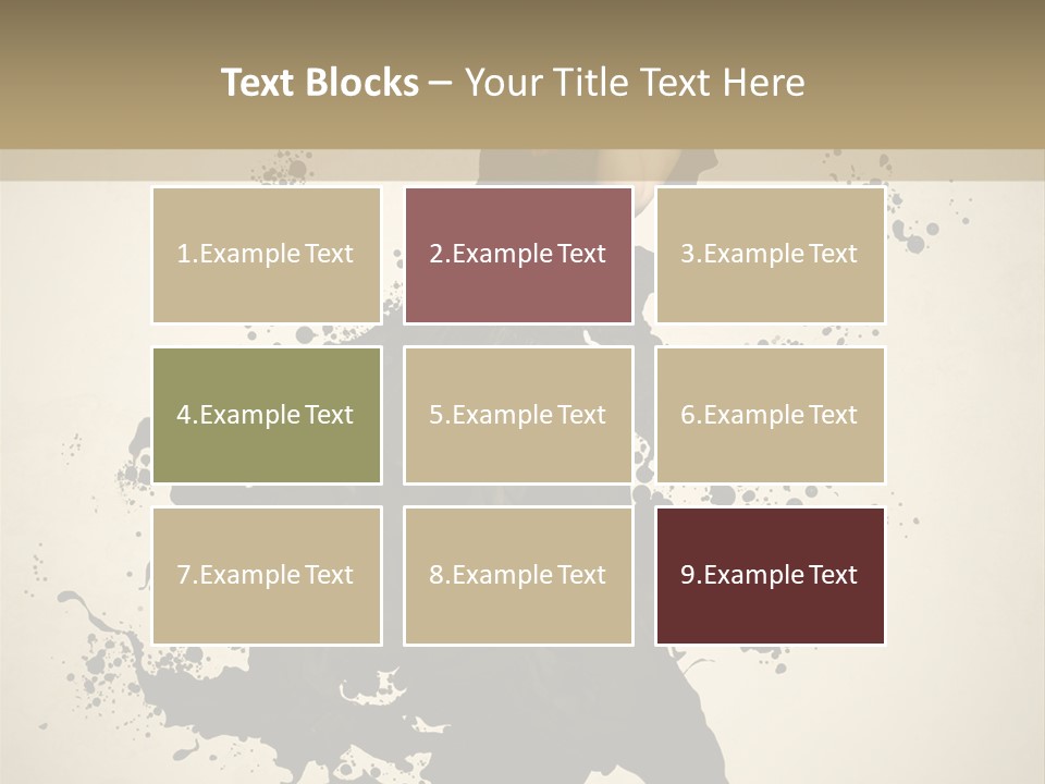 Woman Young Attractive PowerPoint Template