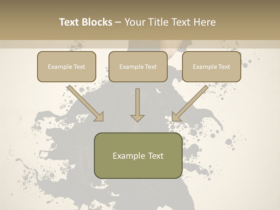 Woman Young Attractive PowerPoint Template