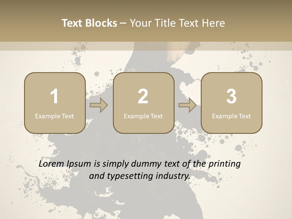 Woman Young Attractive PowerPoint Template