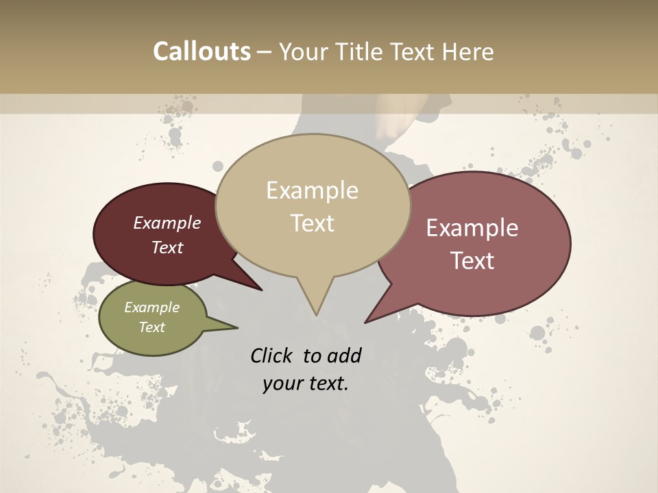 Woman Young Attractive PowerPoint Template