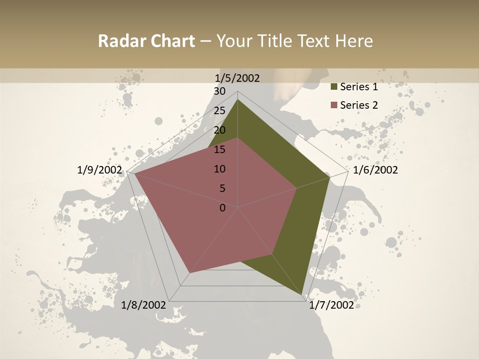 Woman Young Attractive PowerPoint Template