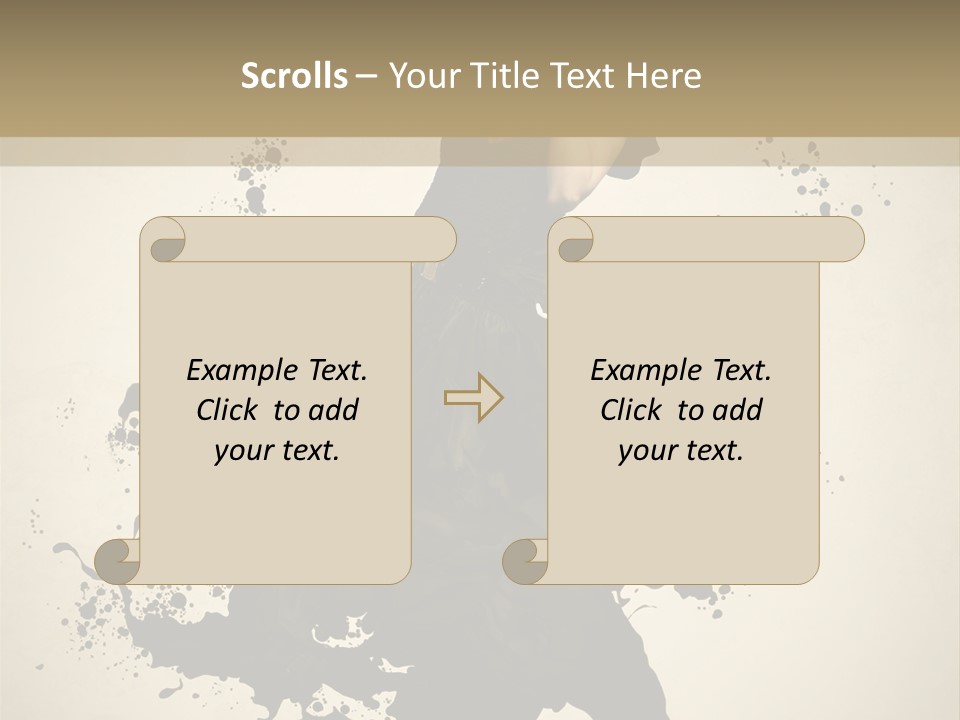 Woman Young Attractive PowerPoint Template