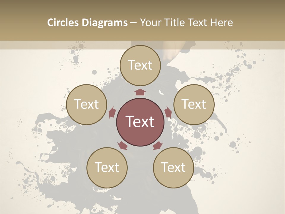 Woman Young Attractive PowerPoint Template