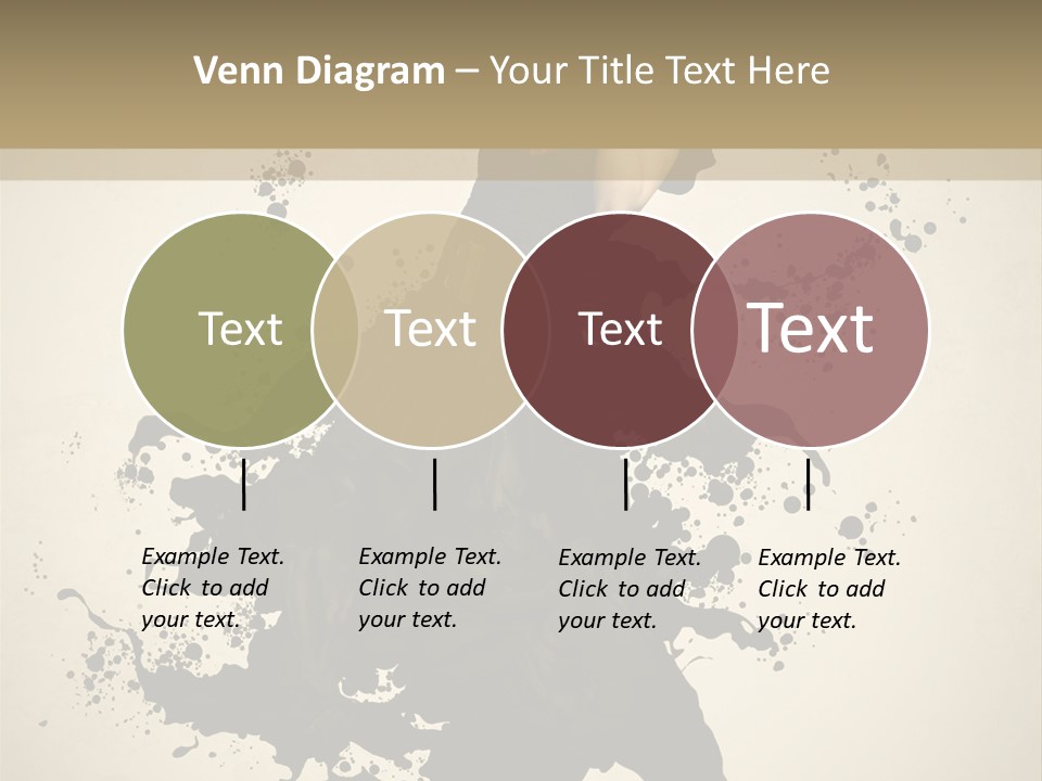 Woman Young Attractive PowerPoint Template