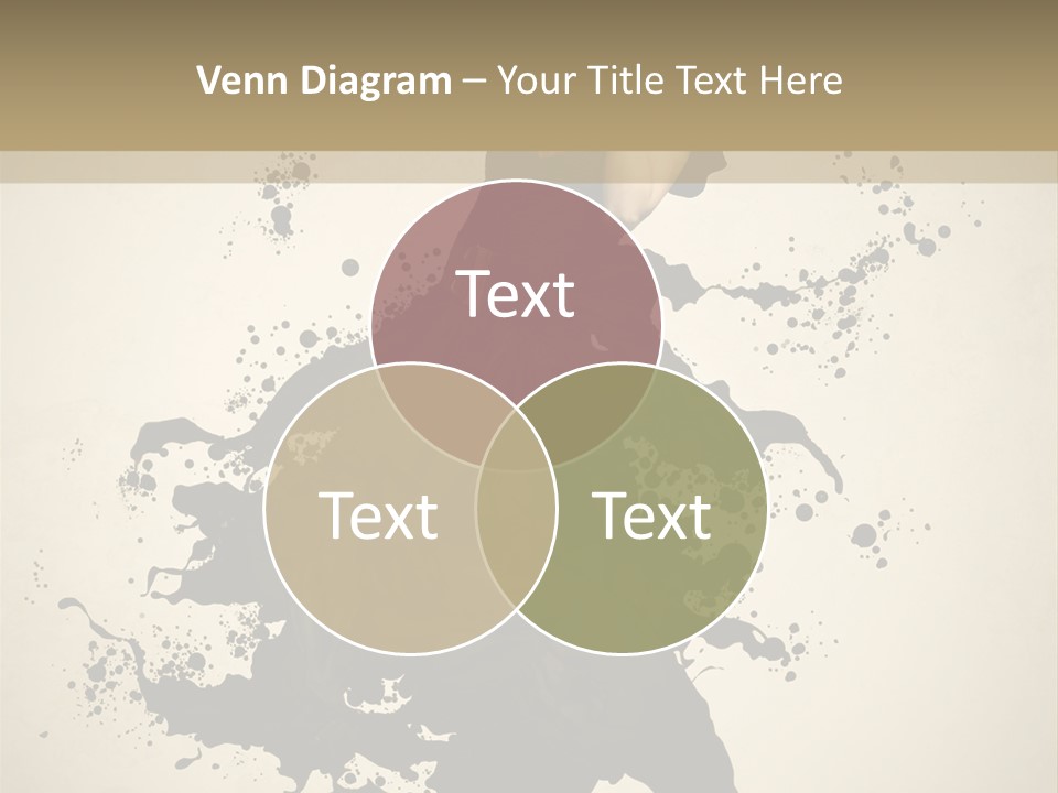 Woman Young Attractive PowerPoint Template