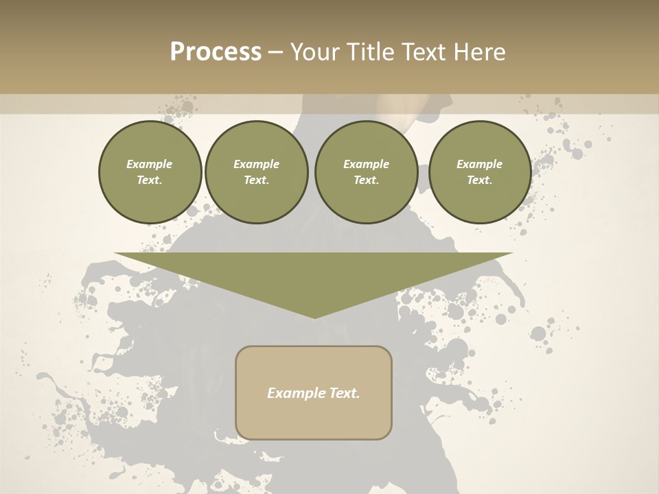 Woman Young Attractive PowerPoint Template