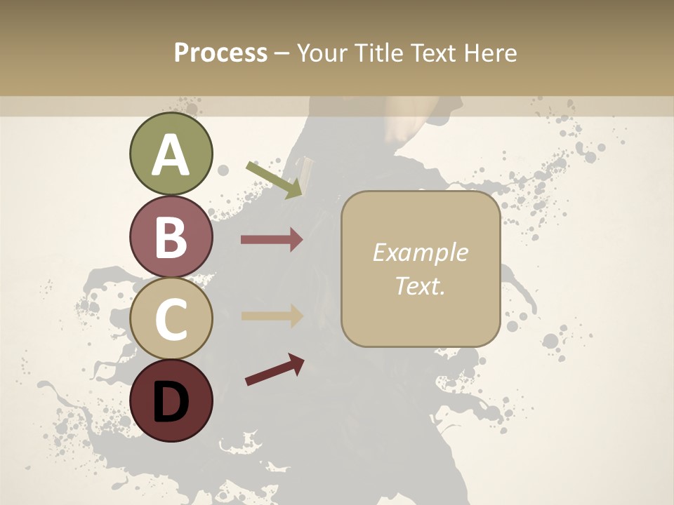 Woman Young Attractive PowerPoint Template