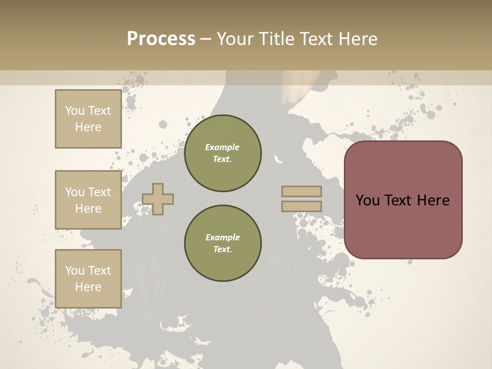 Woman Young Attractive PowerPoint Template