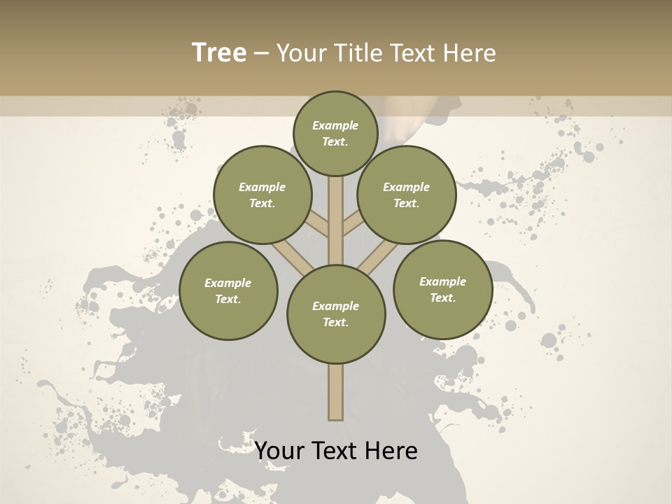 Woman Young Attractive PowerPoint Template