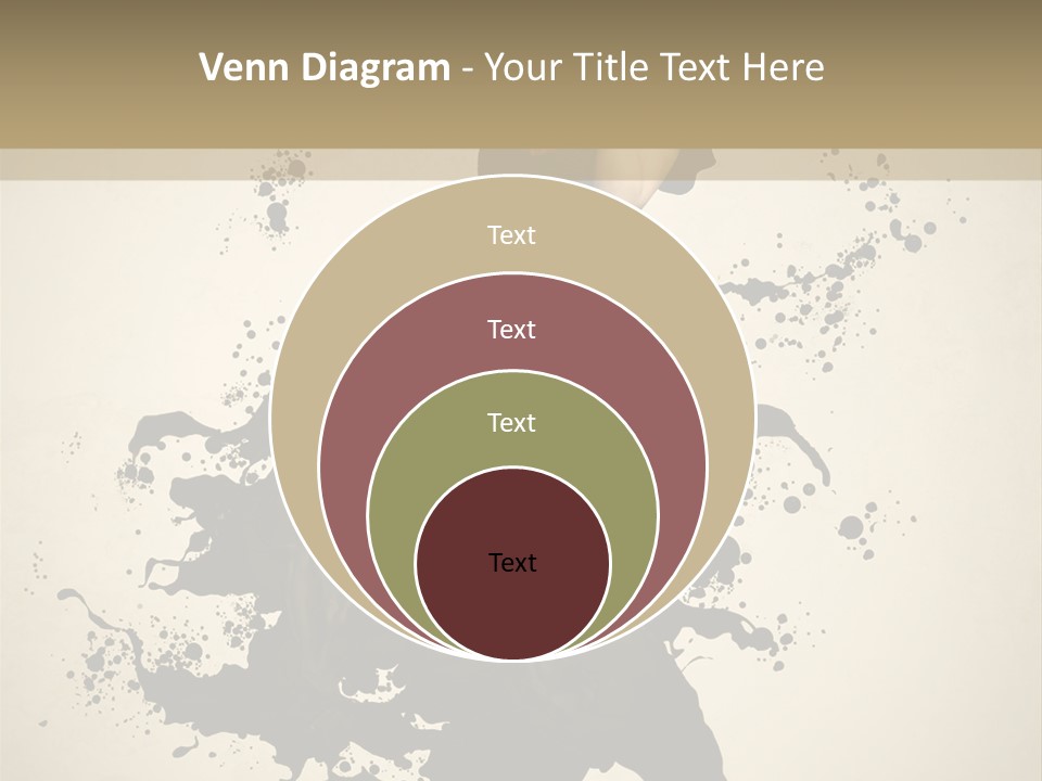 Woman Young Attractive PowerPoint Template