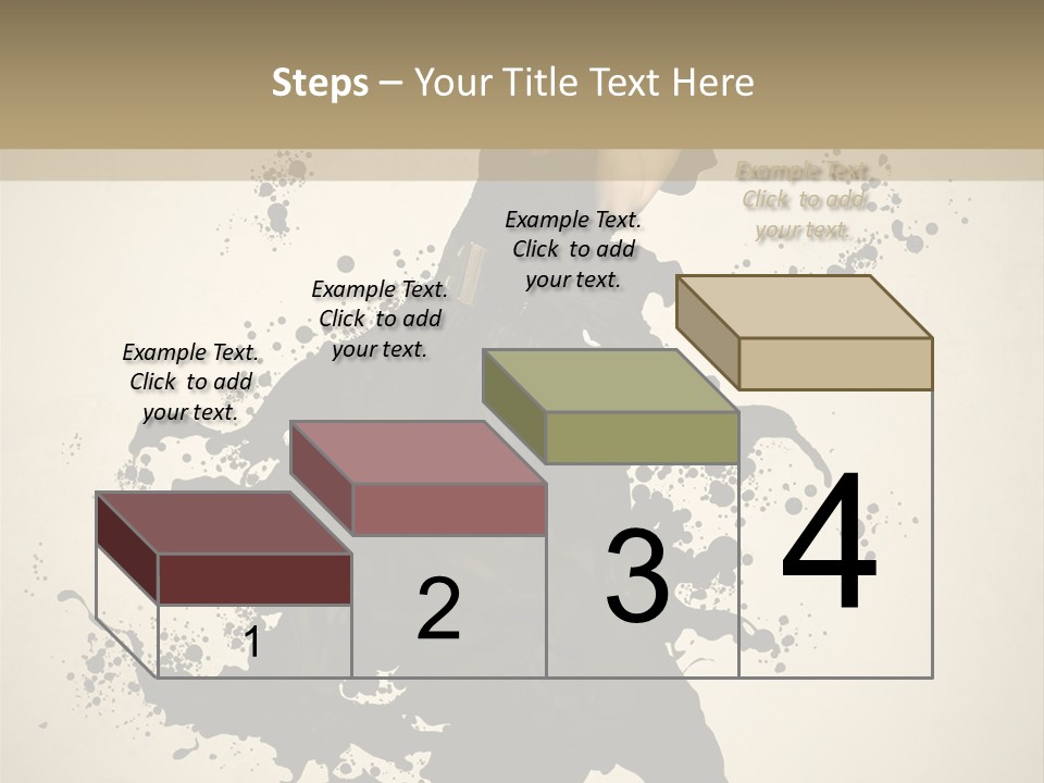 Woman Young Attractive PowerPoint Template