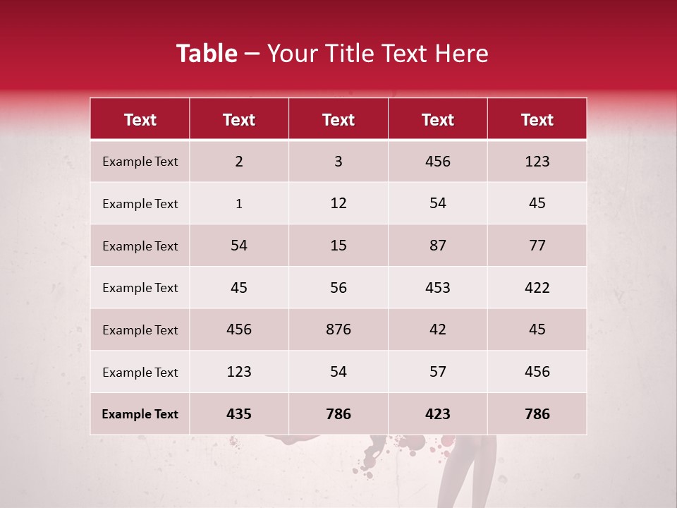 Body Dress Pose PowerPoint Template