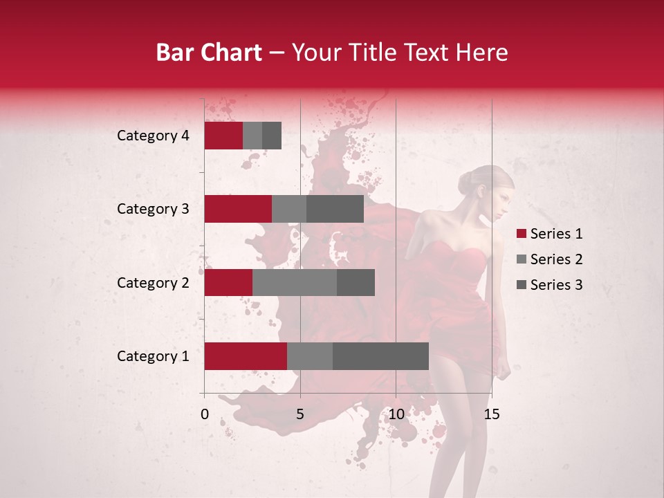 Body Dress Pose PowerPoint Template