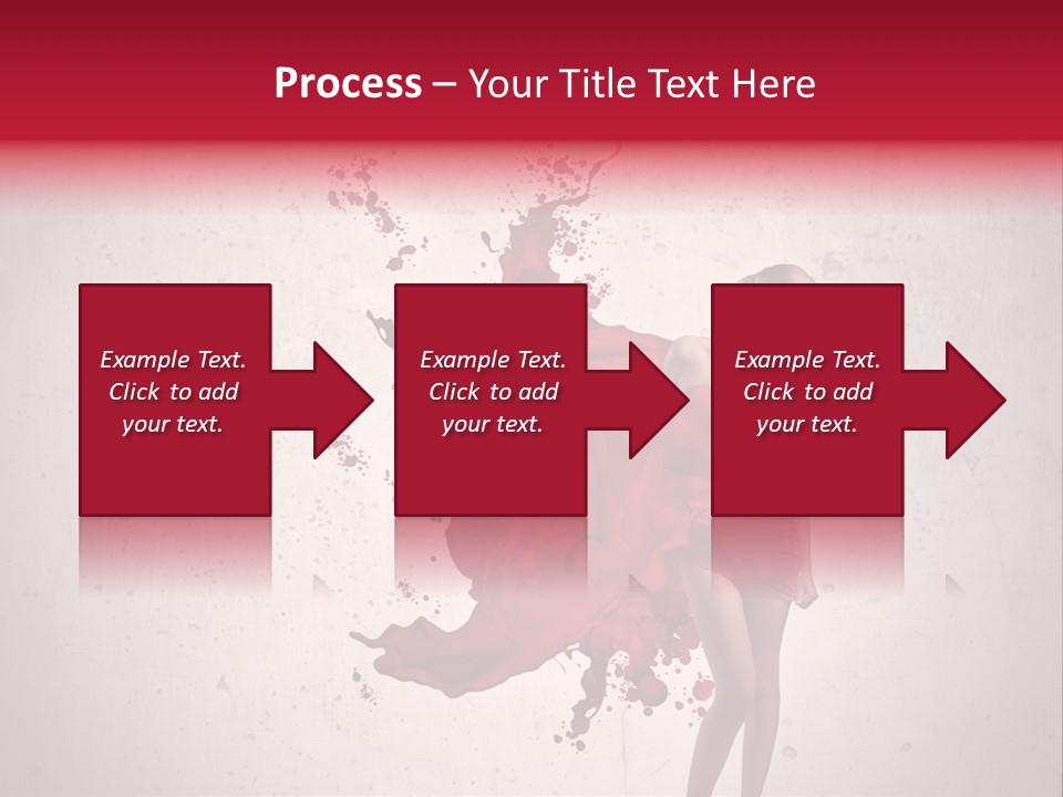 Body Dress Pose PowerPoint Template