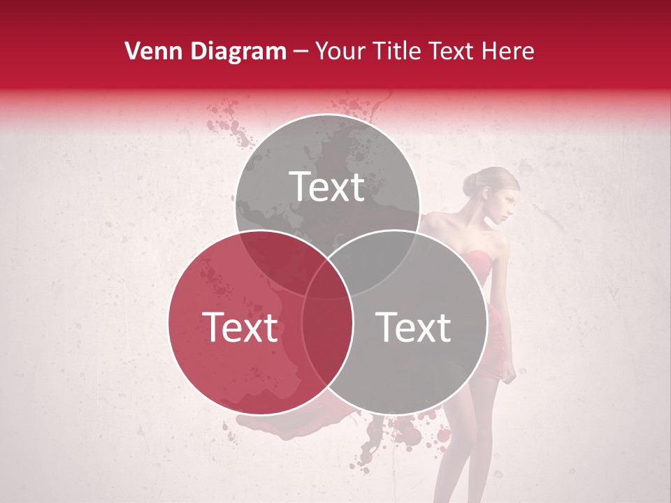 Body Dress Pose PowerPoint Template