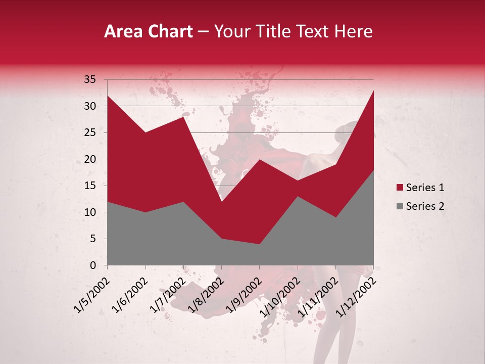 Body Dress Pose PowerPoint Template