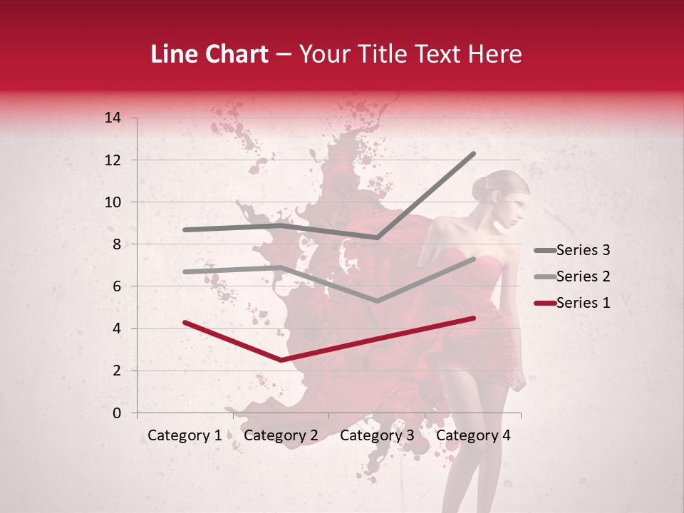 Body Dress Pose PowerPoint Template