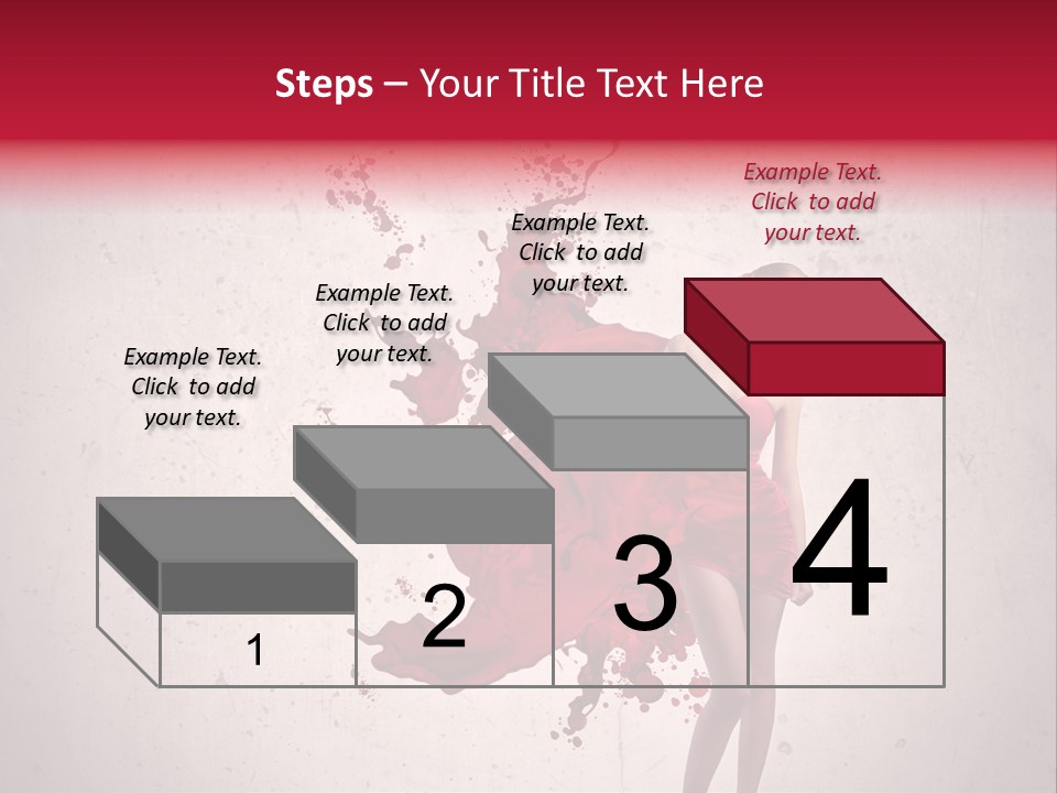 Body Dress Pose PowerPoint Template