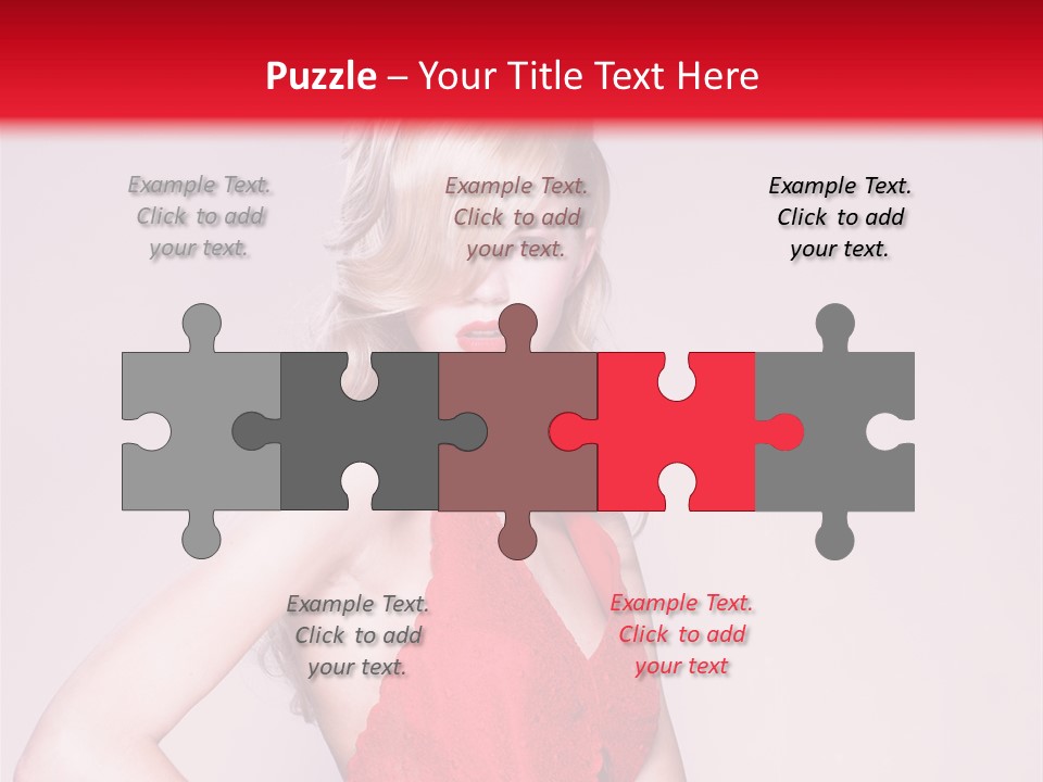 Looking Long People PowerPoint Template