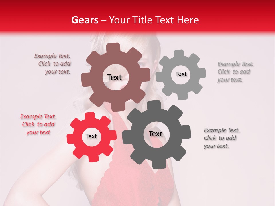 Looking Long People PowerPoint Template